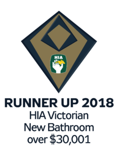 HIA Victorian new bathroom runner up